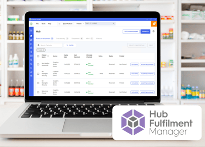 Hub Fulfilment Manager with Logo