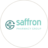 saffron pharmacy group logo