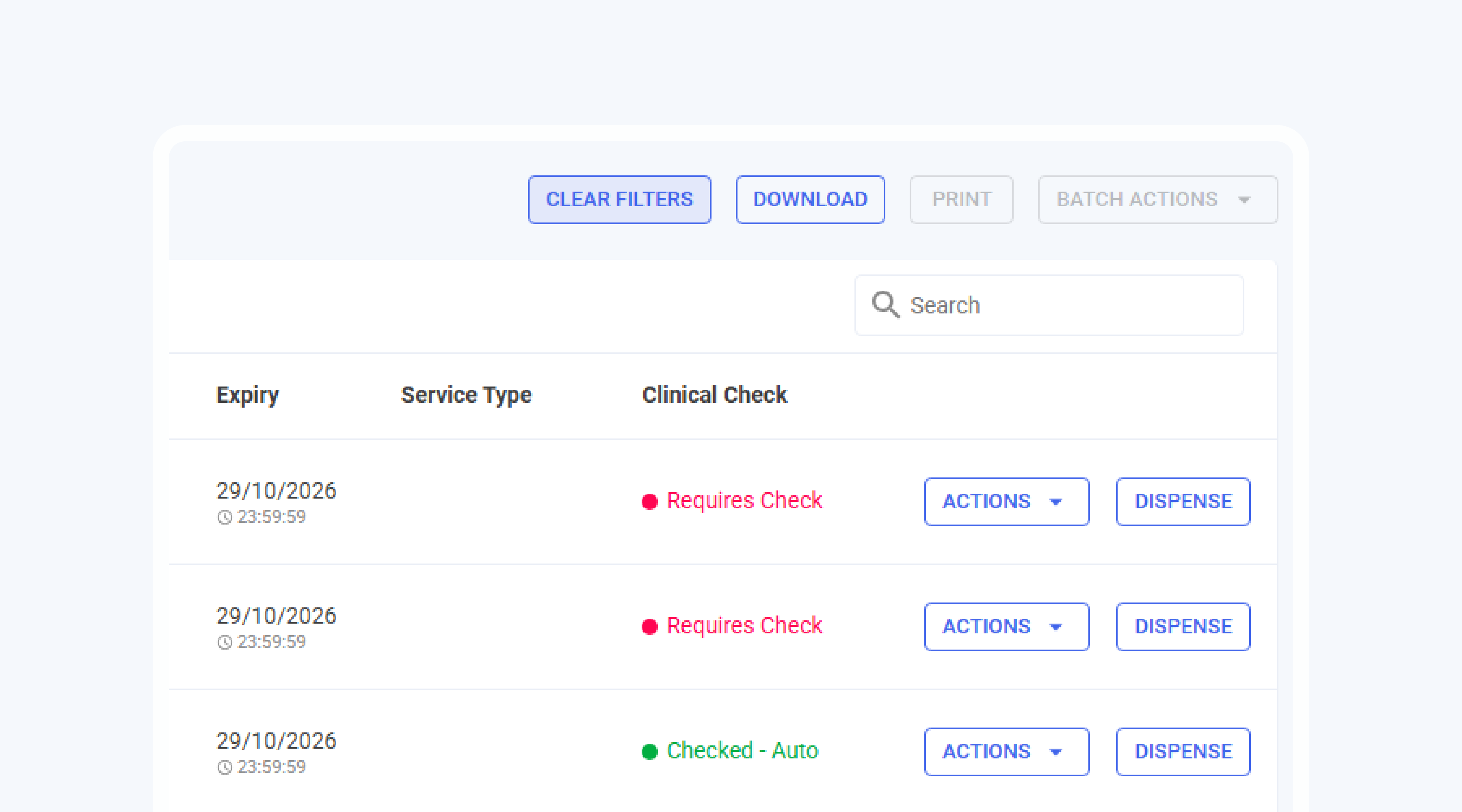 Auto Clinical CheckLrg