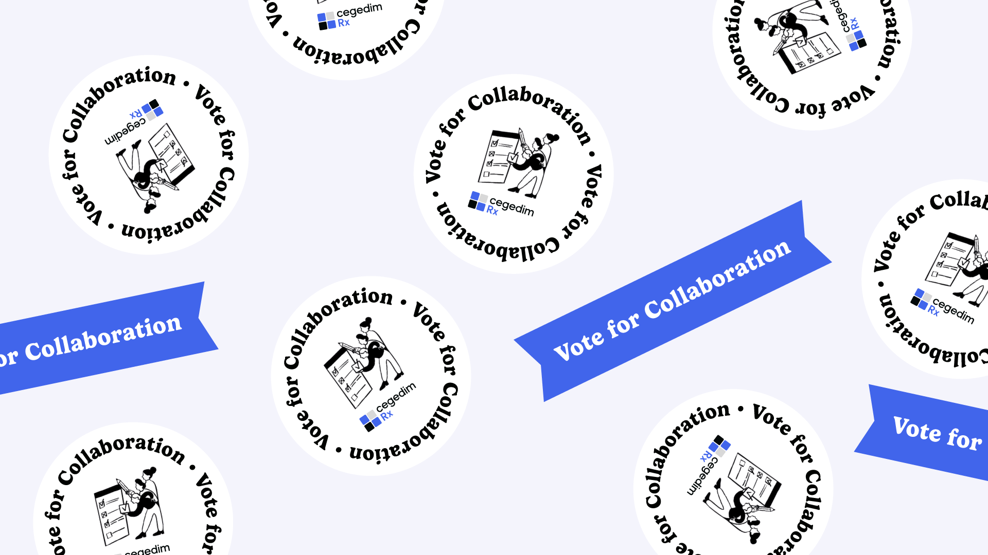 Vote for collaboration sticker