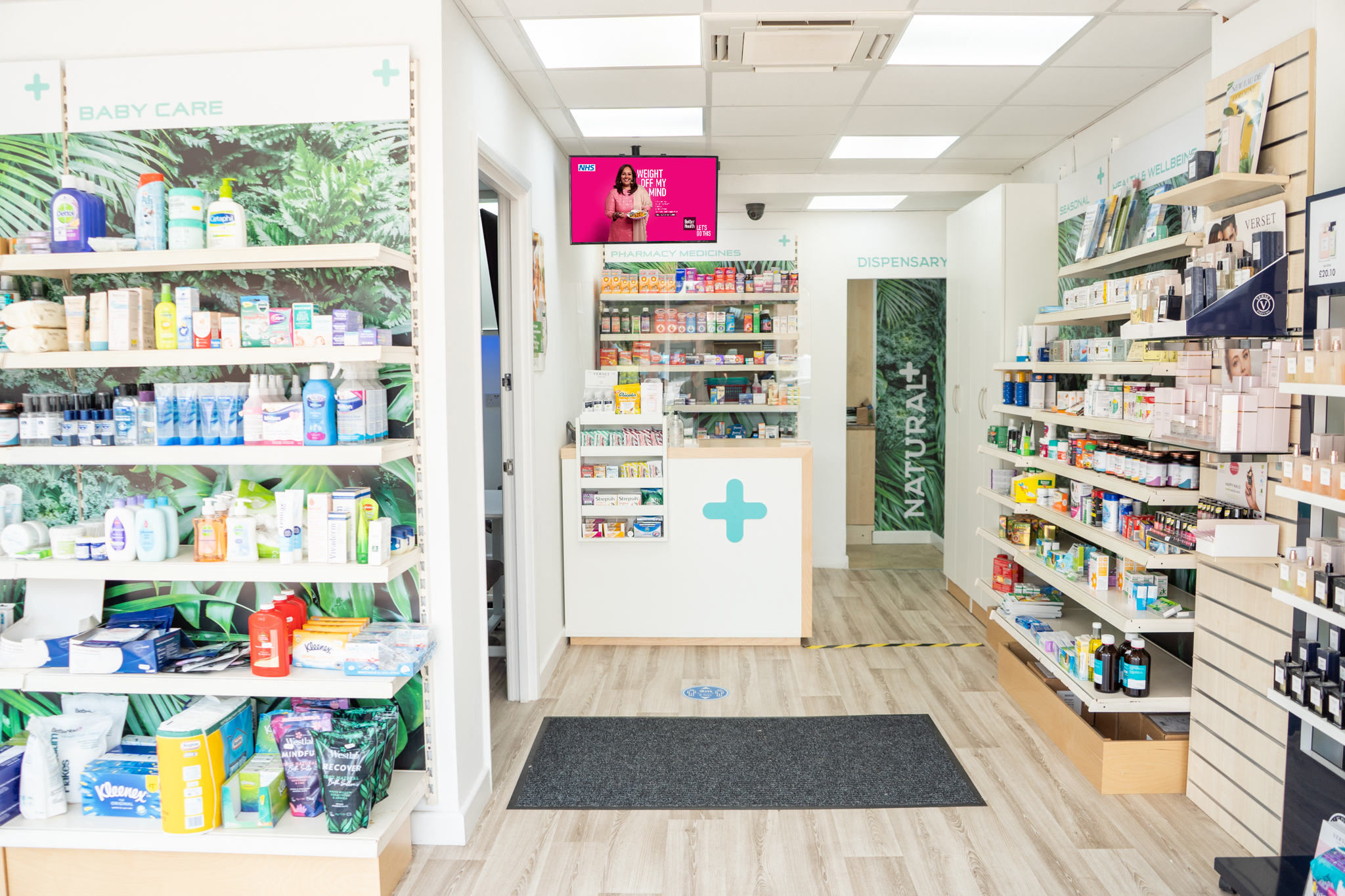 Instore Pharmacy Display Screen