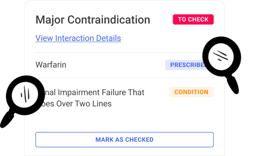 clinical check illustration