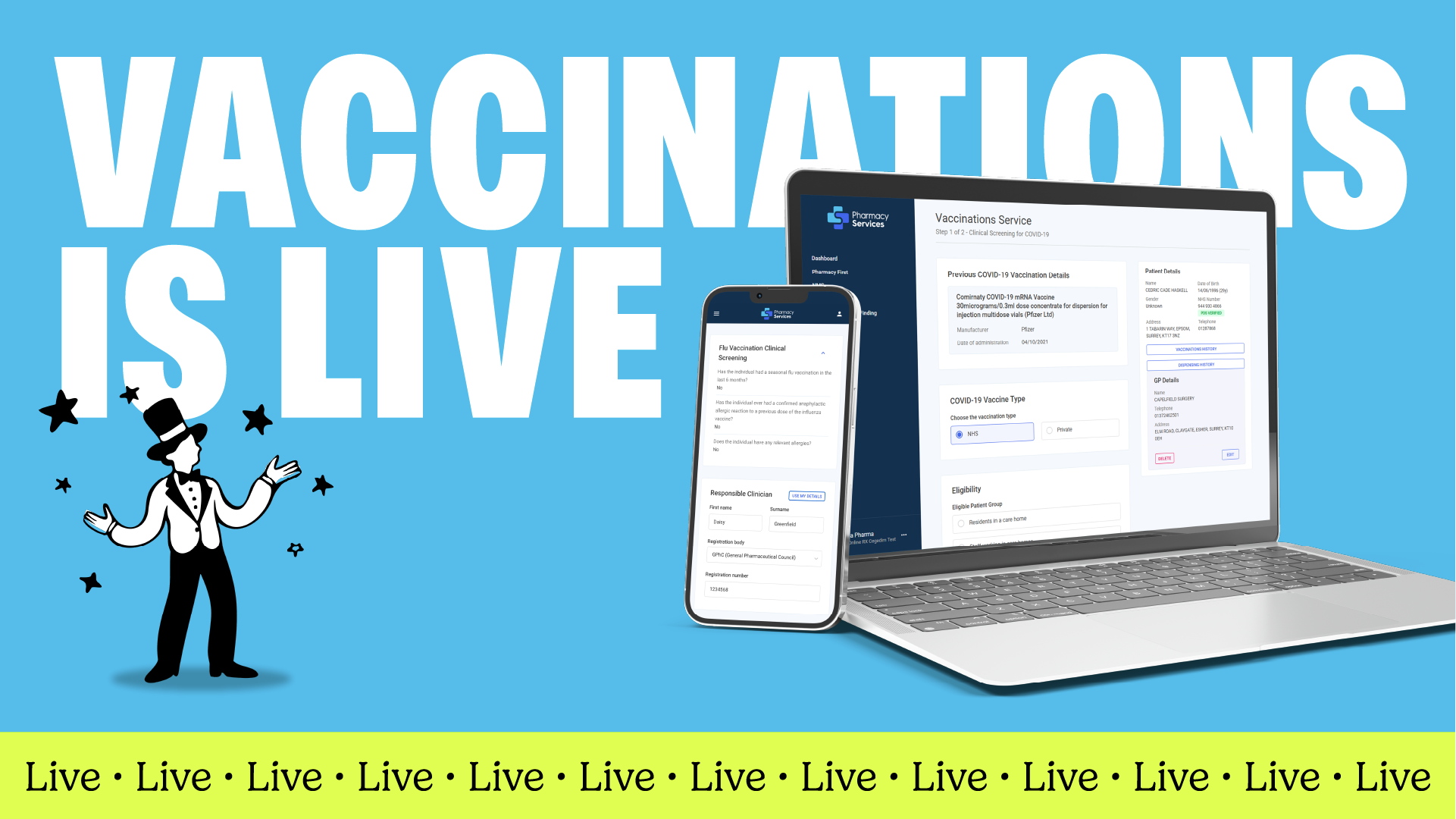 Ready, steady, go vaccinate